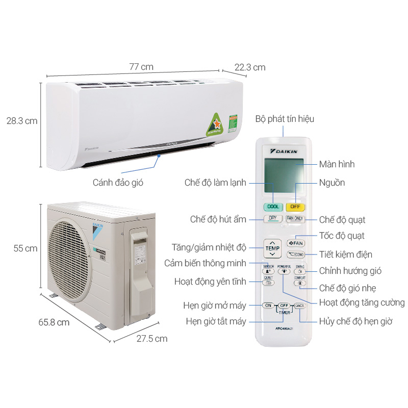 MÁY LẠNH DAIKIN FTKC SERIES - TIẾT KIỆM TỐI ƯU, THOẢI MÁI TỐI ĐA